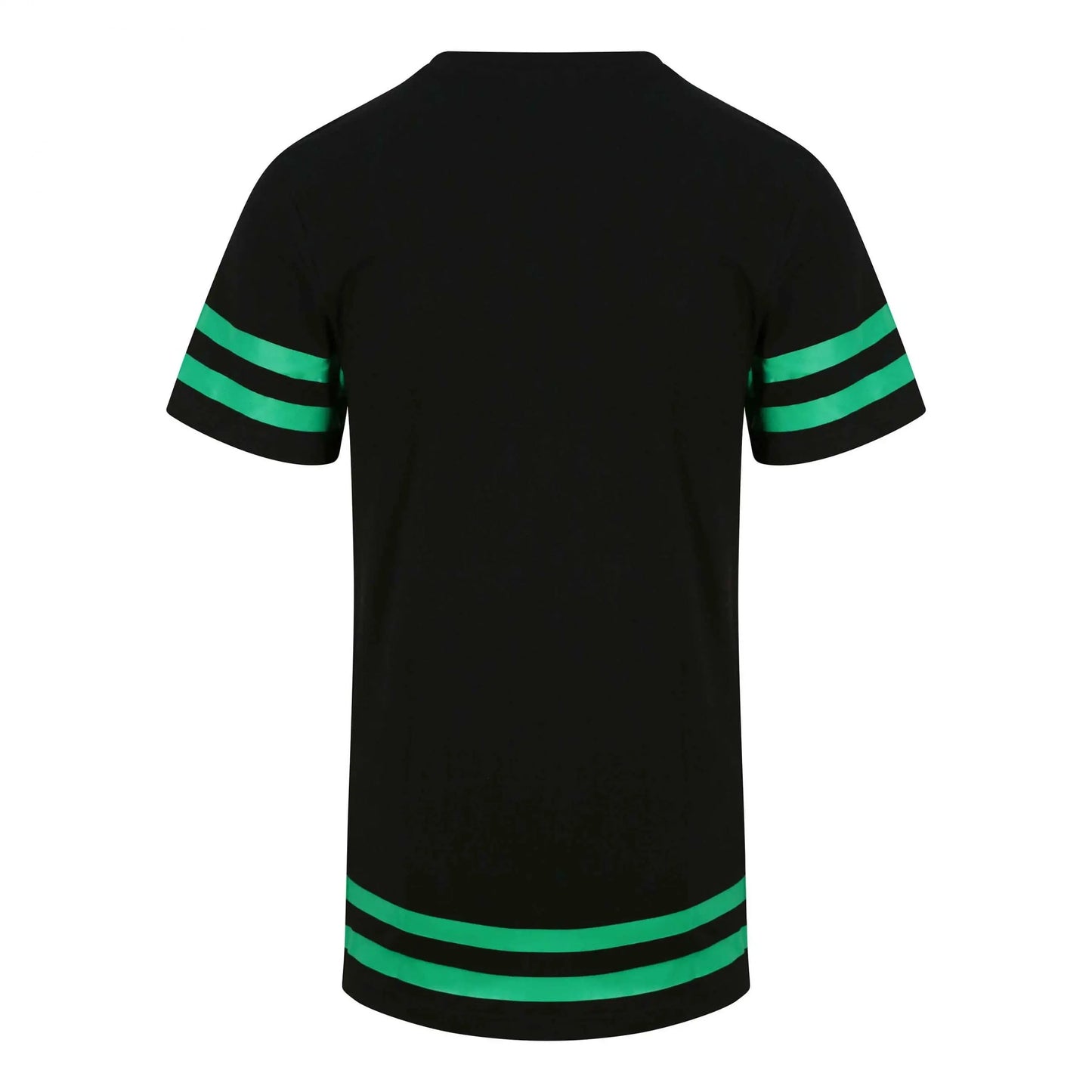 Banded Tee Black T. Shirt For Men - Formula Fashion