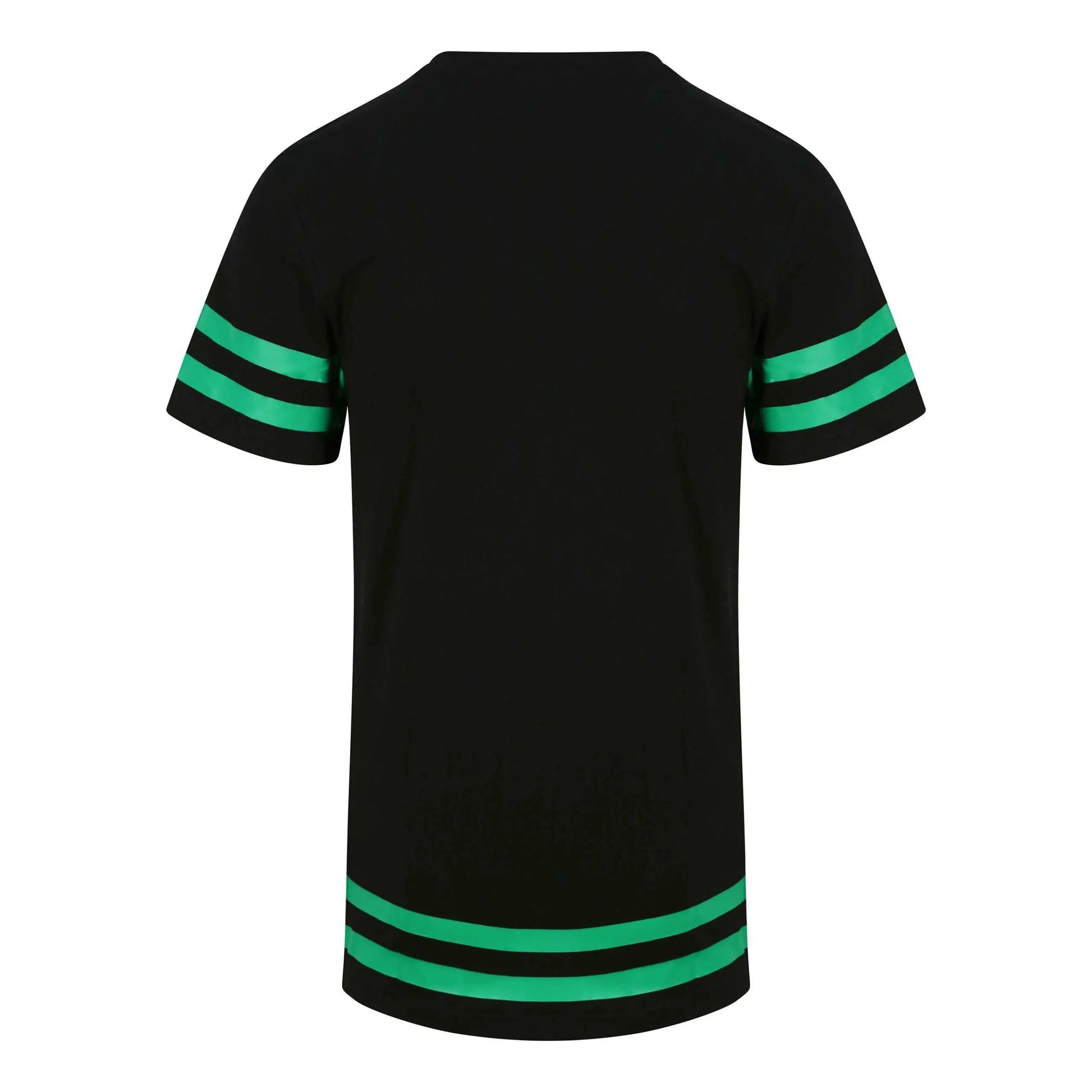 Banded Tee Black T. Shirt For Men - Formula Fashion